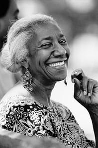 Ms. Edna Lewis, Southern cooking expert, chef  and cookbook writer