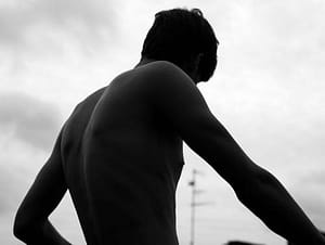 back of man, photo by Stefan Heinrichs