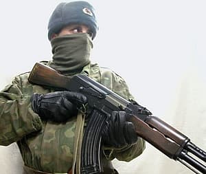 nonUS soldier with AK47