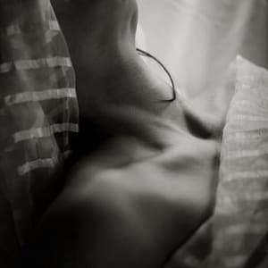 woman's neck, photo by Danielle Aidan