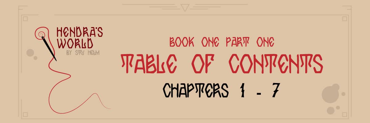 | Book One | Part One | Table of Contents
